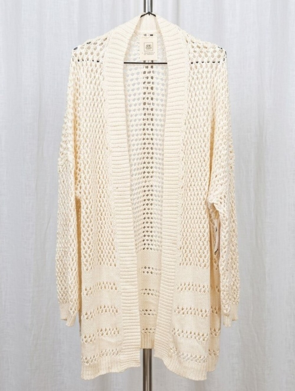 Rip Curl Open-Weave Cream Women's Cardigan